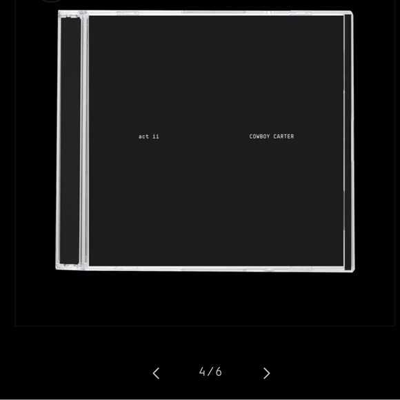 NWT Beyonce COWBOY CARTER LIMITED EDITION COVER CD BOXSET Black (READY TO SHIP!) - Picture 5 of 6